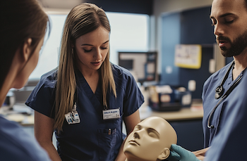 Beyond the Hospital: Using BLS in Any Workplace by Medical Professionals